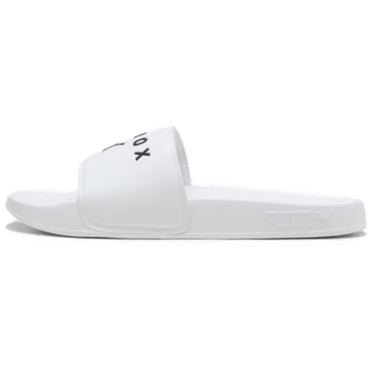 Детские шлепанцы PUMA, Leadcat 2.0, White-Black