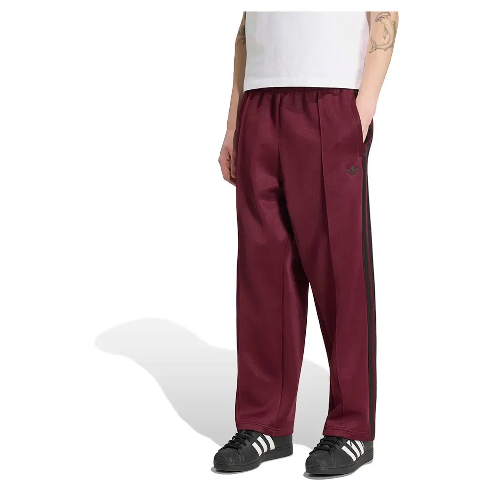 Брюки свободные Adicolor Spacer Baggy Track Adidas Originals, красный