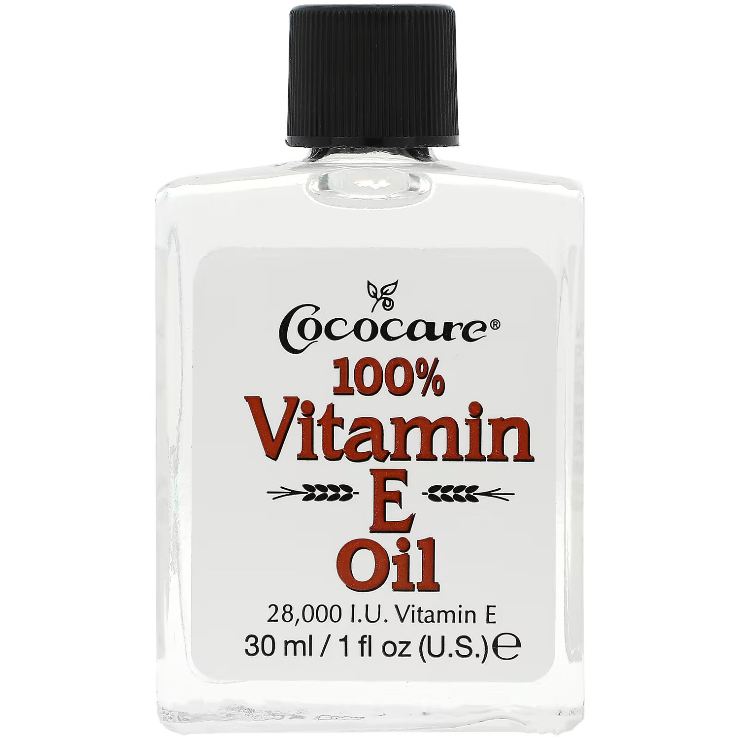 

Cococare, 100% масло c витамином Е, 1 жидкая унция (30 мл)