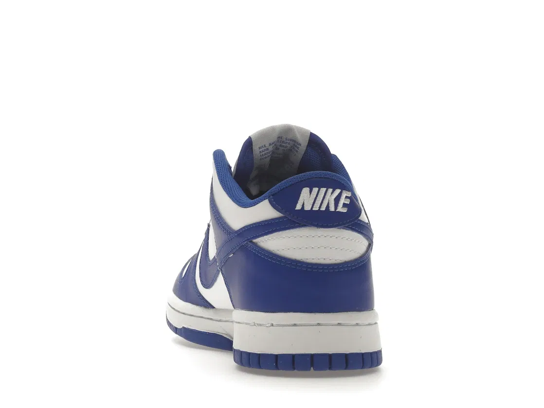 Детские кроссовки с низким вырезом Nike Dunk Low, Racer Blue/White/Racer Blue — фото 4