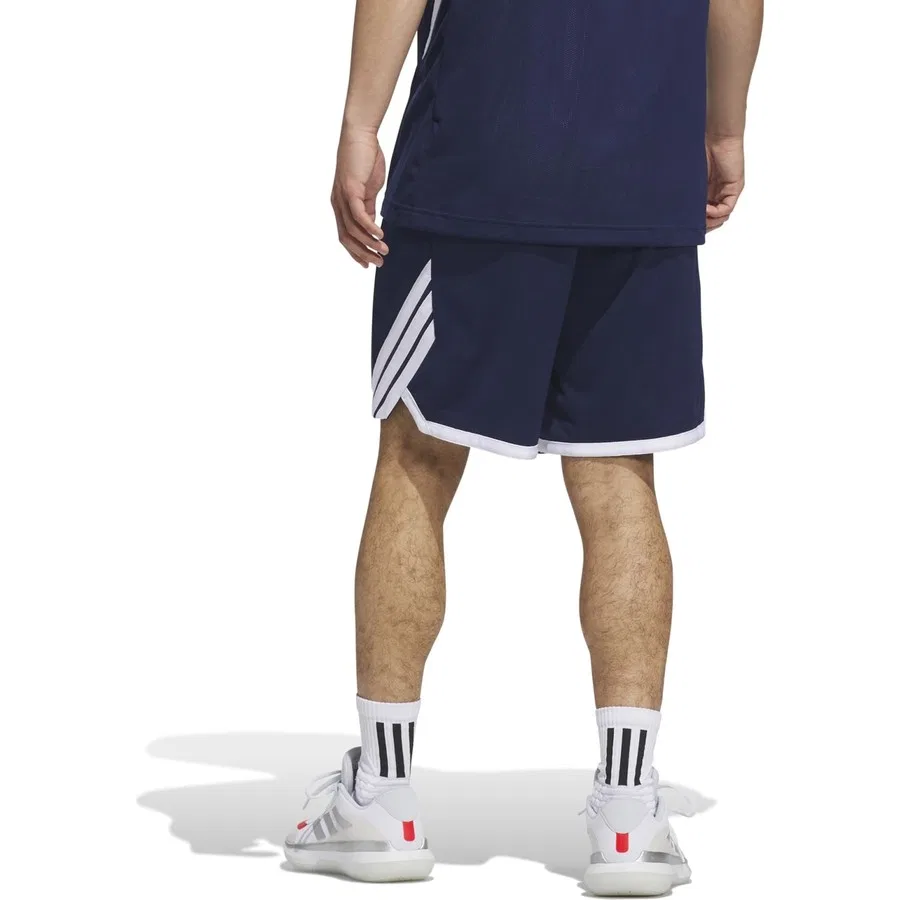 Мужские спортивные шорты с принтом Evryday Pro S Navb adidas, Синий — фото 2