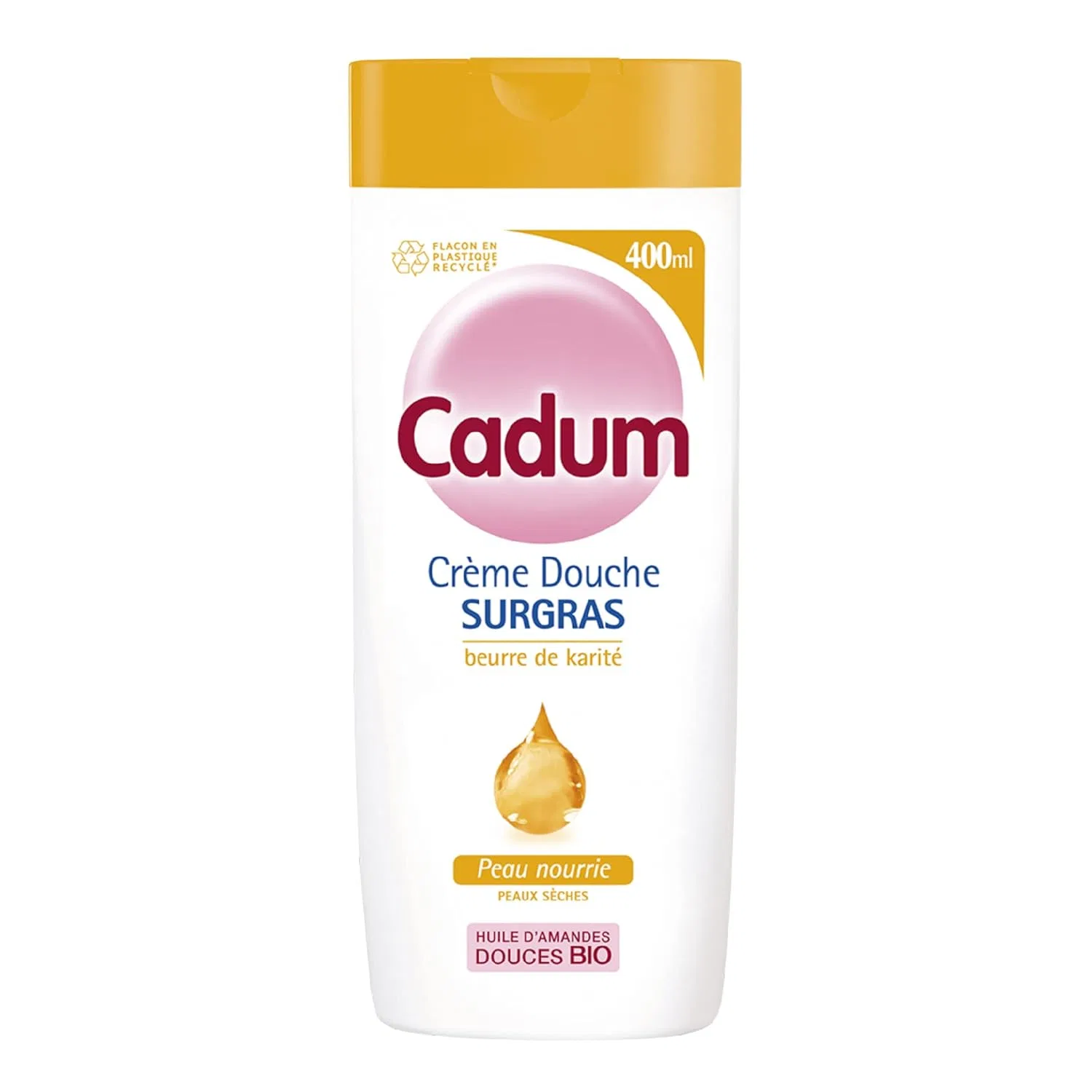 Крем-гель для душа Cadum Surgras Shea, 400 мл