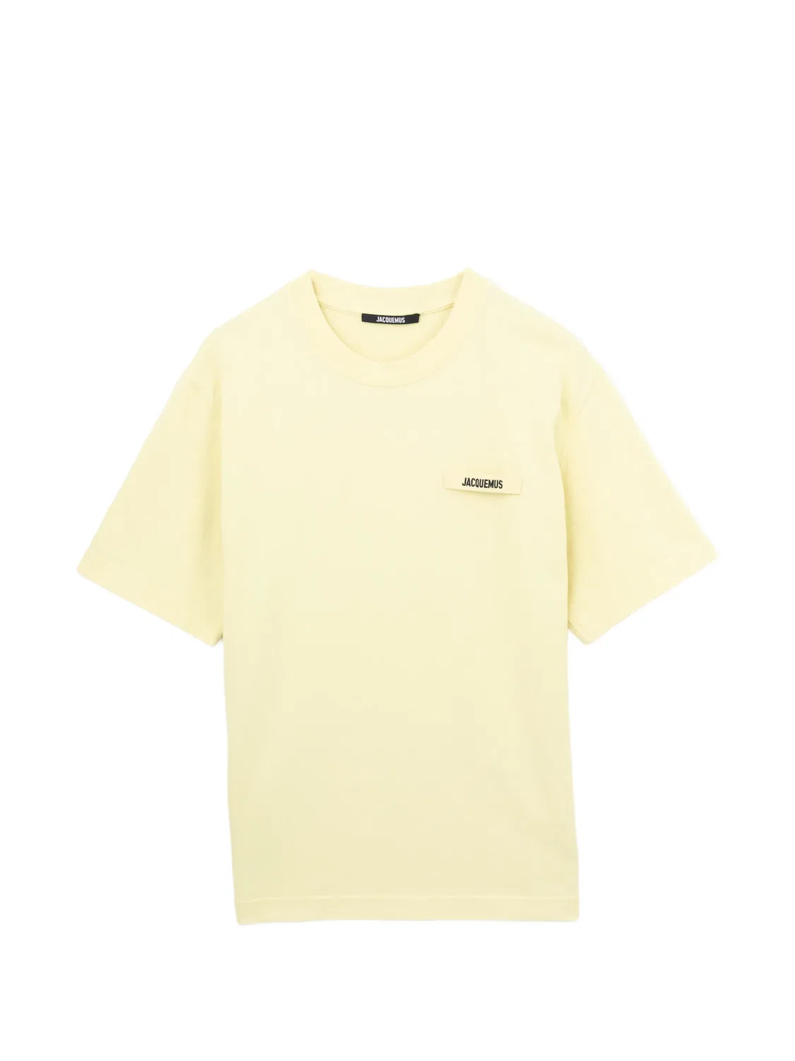 Футболка с нашивкой-логотипом Jacquemus, желтый