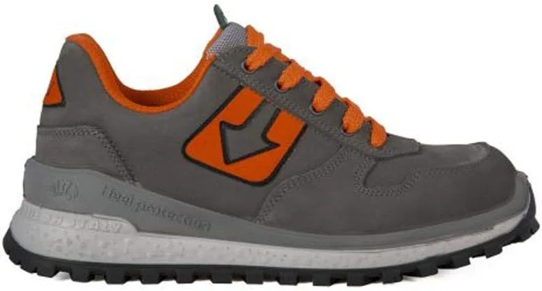 Защитная обувь Lewer Tokyo Skill, класс защиты S3, произведено в Италии, Grey-Orange