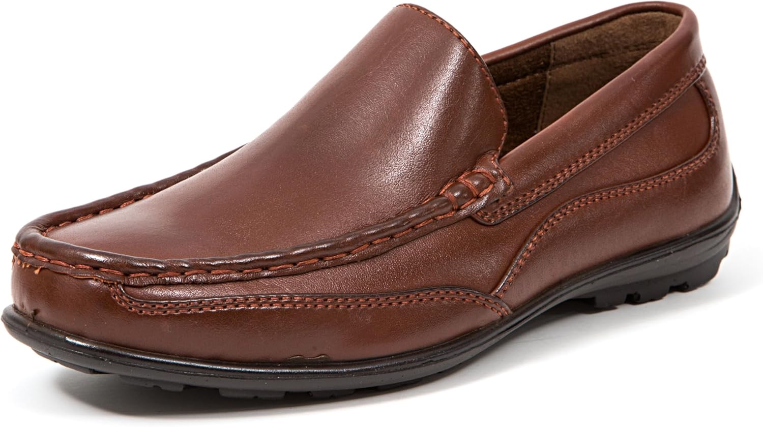 

Мокасины для мальчиков Deer Stags Boys Booster в стиле мок с комфортной посадкой, Dark Luggage