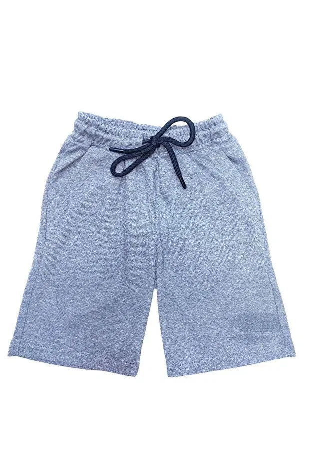 Детские шорты для мальчиков хлопковые Pike Mcr, Light Gray — фото 2