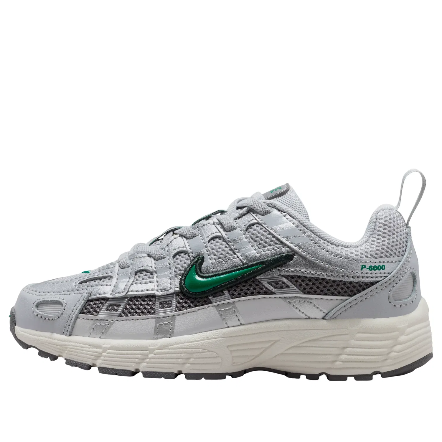 Кроссовки Nike P-6000 'Grey Fog Metallic Silver' IO4647-021, серый