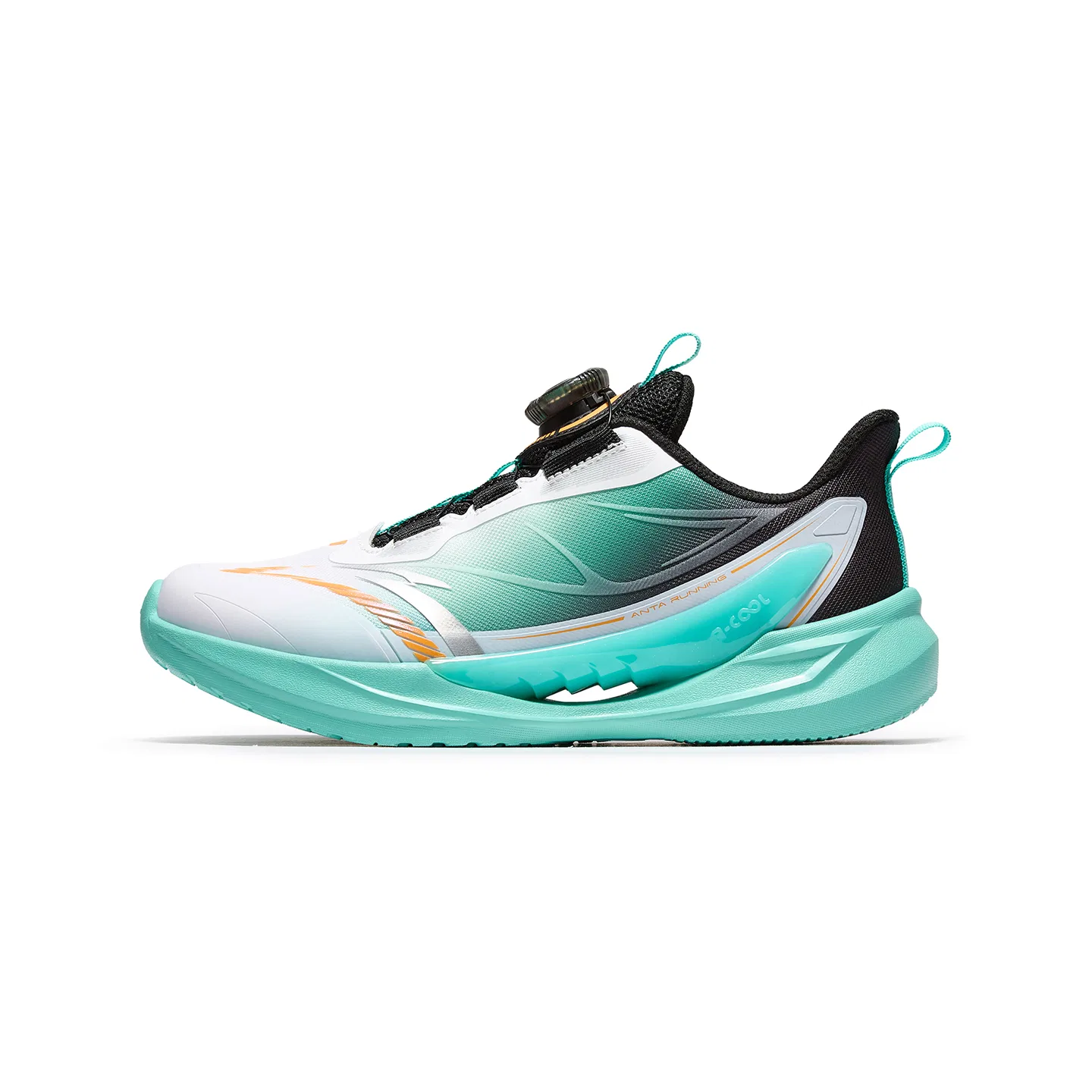 Детские кроссовки для мальчиков с низким верхом Yufeng 1.0 Antakids, Anta White/Clear Blue/Black