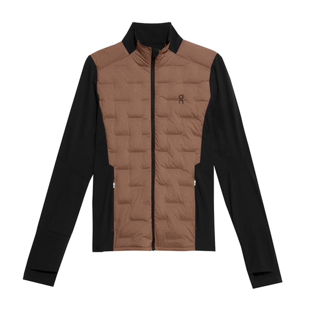 

Куртка On Running Climate Jacket, коричневый/черный