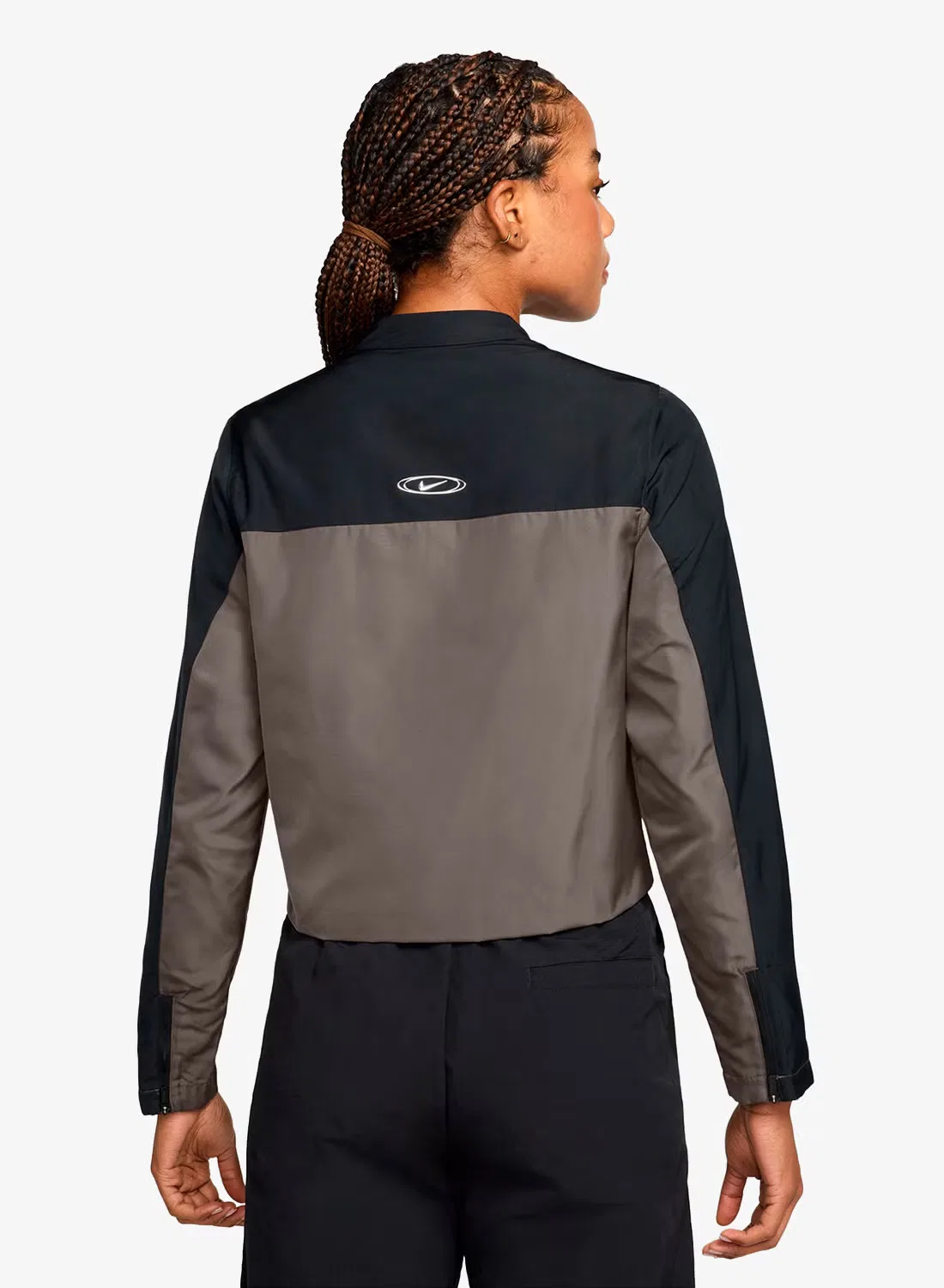 Куртка уличная водоотталкивающая Street Moto Nike, черный — фото 2