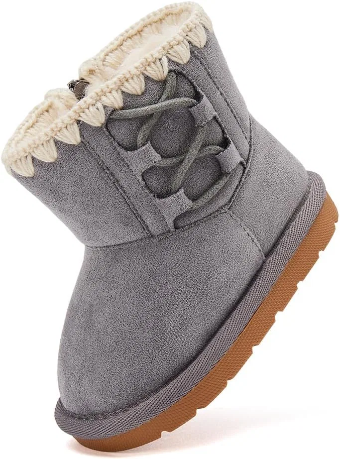 Детские зимние ботинки для девочек BMCiTYBM, Grey