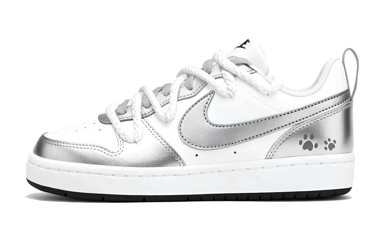 Детские кроссовки для скейтбординга Dunk Silver Nike