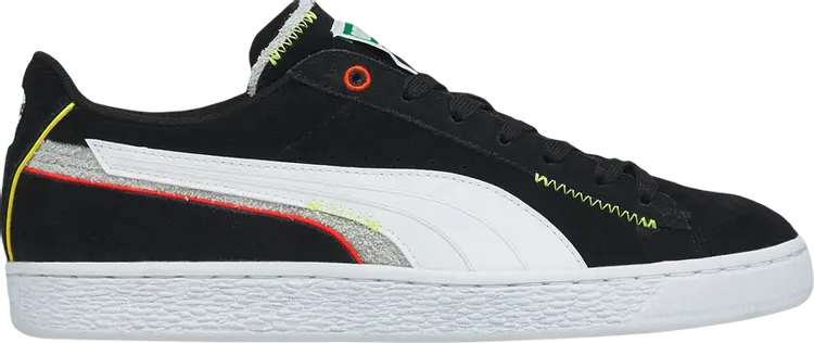 

Кроссовки Puma Suede Displaced - Black Harbor Mist, черный