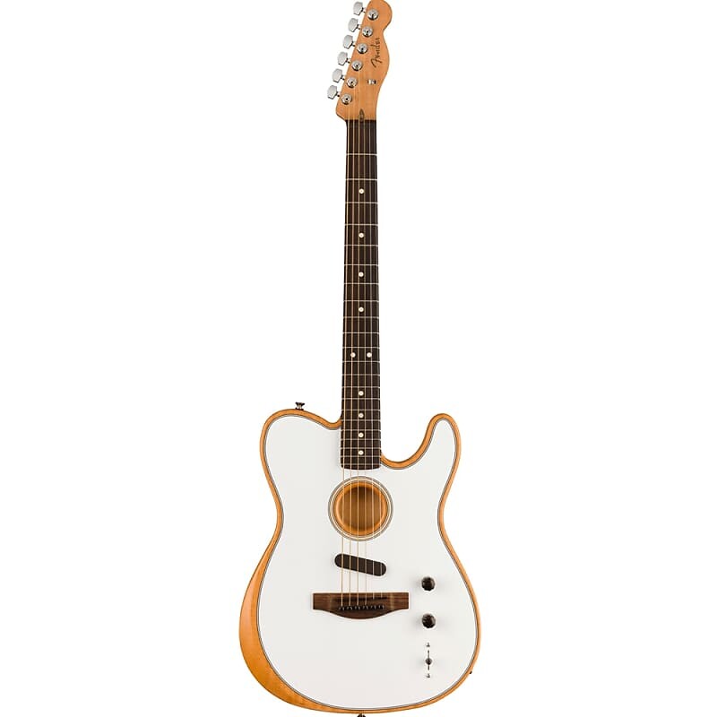 

Fender Acoustasonic Player Telecaster, гриф из палисандра, электрическая гитара Arctic White 0972213280