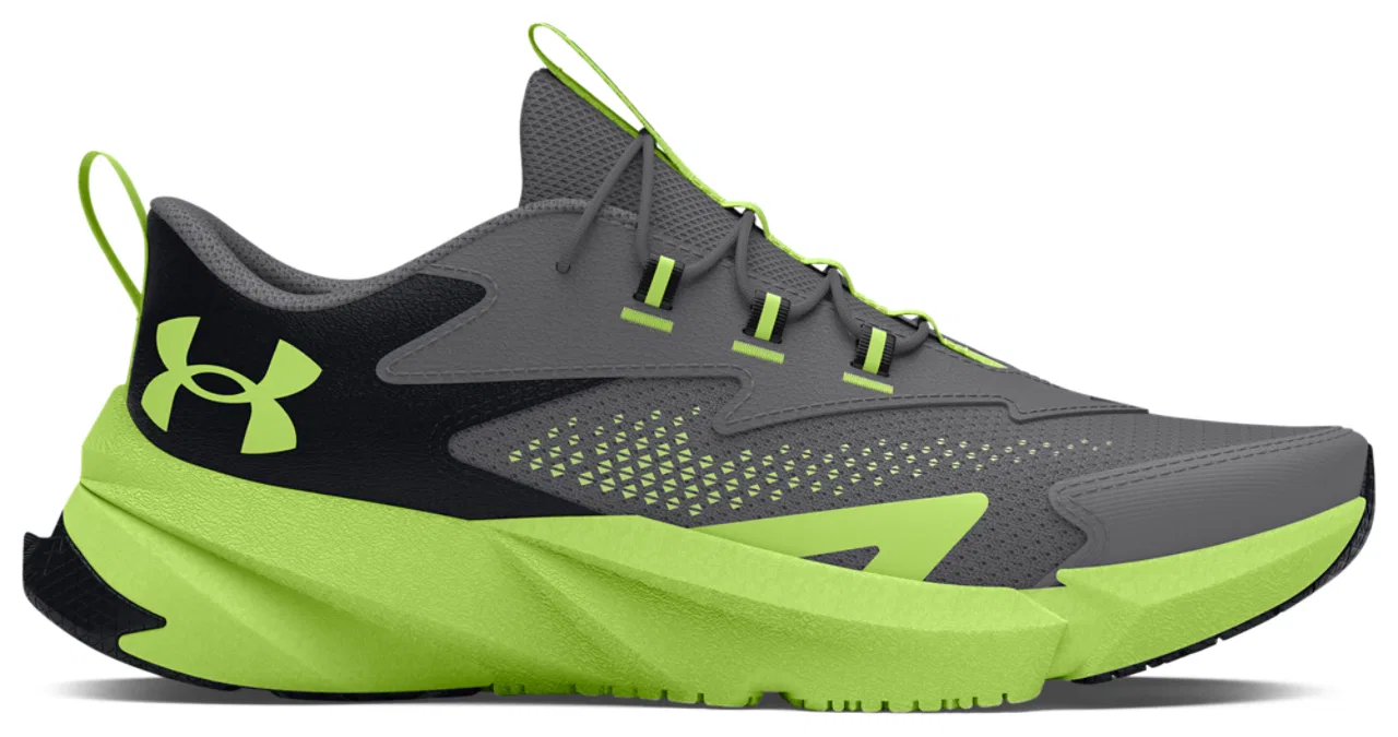 Кроссовки для мальчиков Scramjet 6 AL Under Armour, цвет Morph Green/Black/Titan Grey