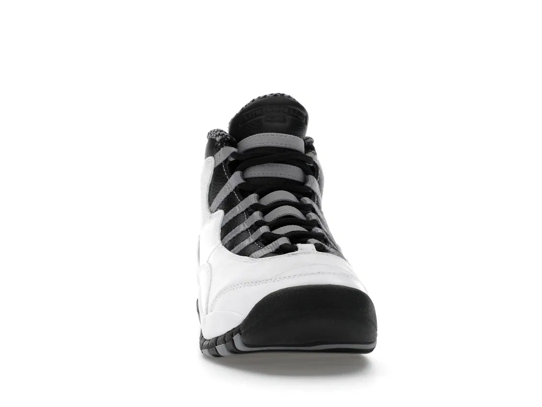 Детские кроссовки Lifestyle с модельным номером Jordan 10 Retro Jordan, White/Light Steel Grey/Dark Powder Blue/Black — фото 2