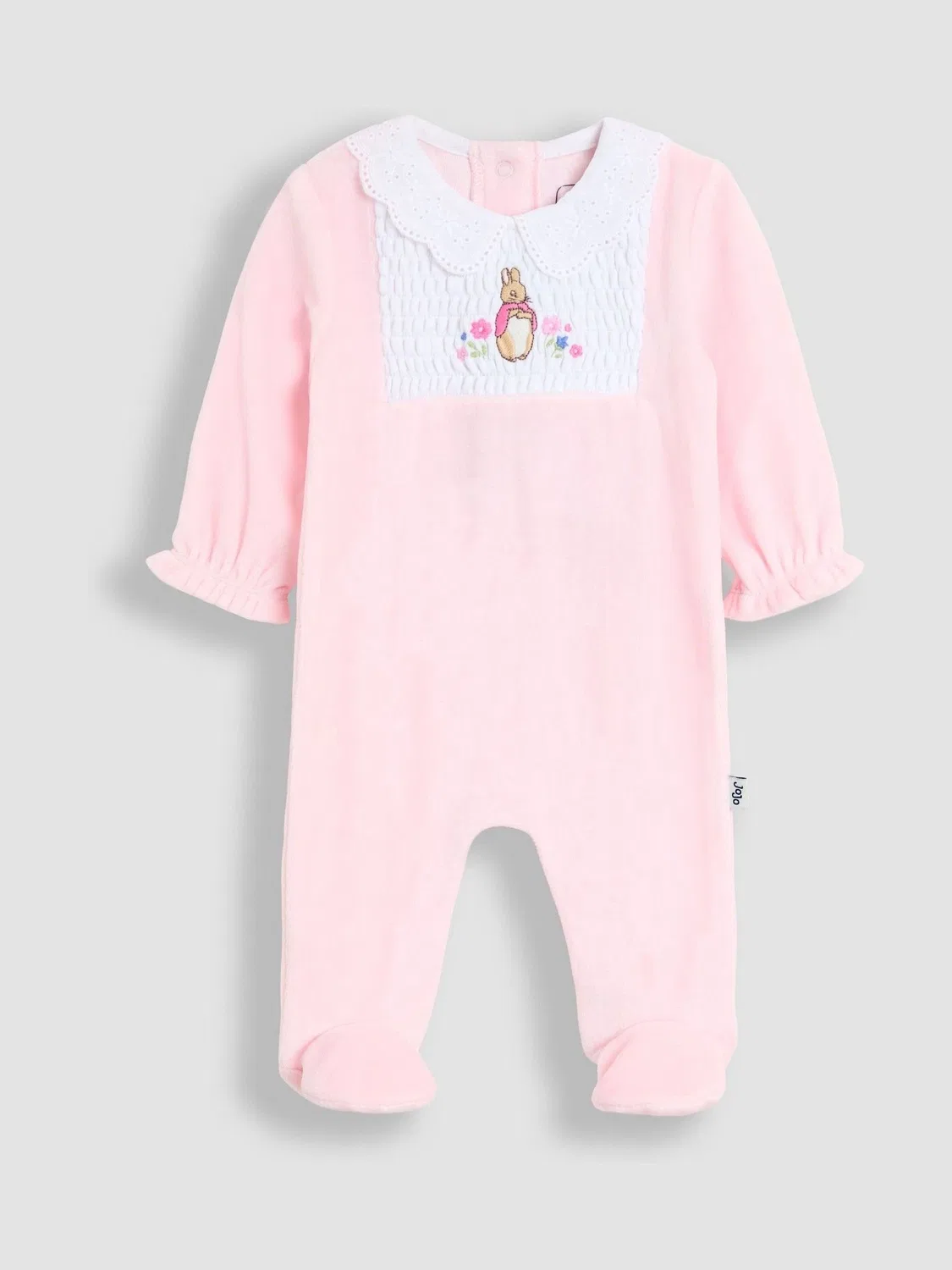 Комбинезон с вышивкой Flopsy Bunny Jojo Maman Bébé, розовый
