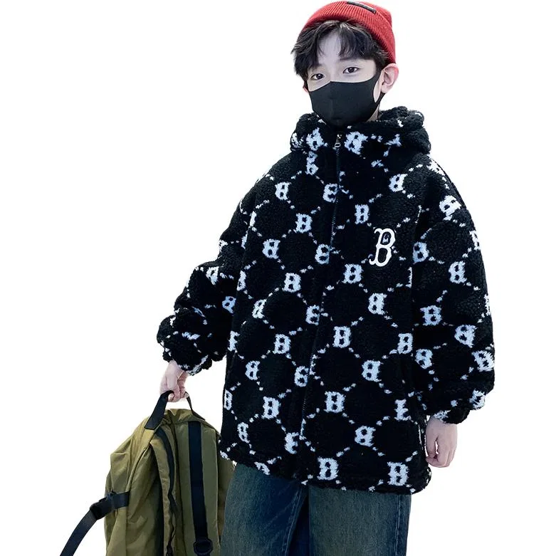 Детская куртка с капюшоном Lanza, Black