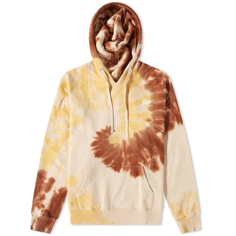 

Толстовка Patta Tie Dye Hoody, Коричневый, Толстовка Patta Tie Dye Hoody