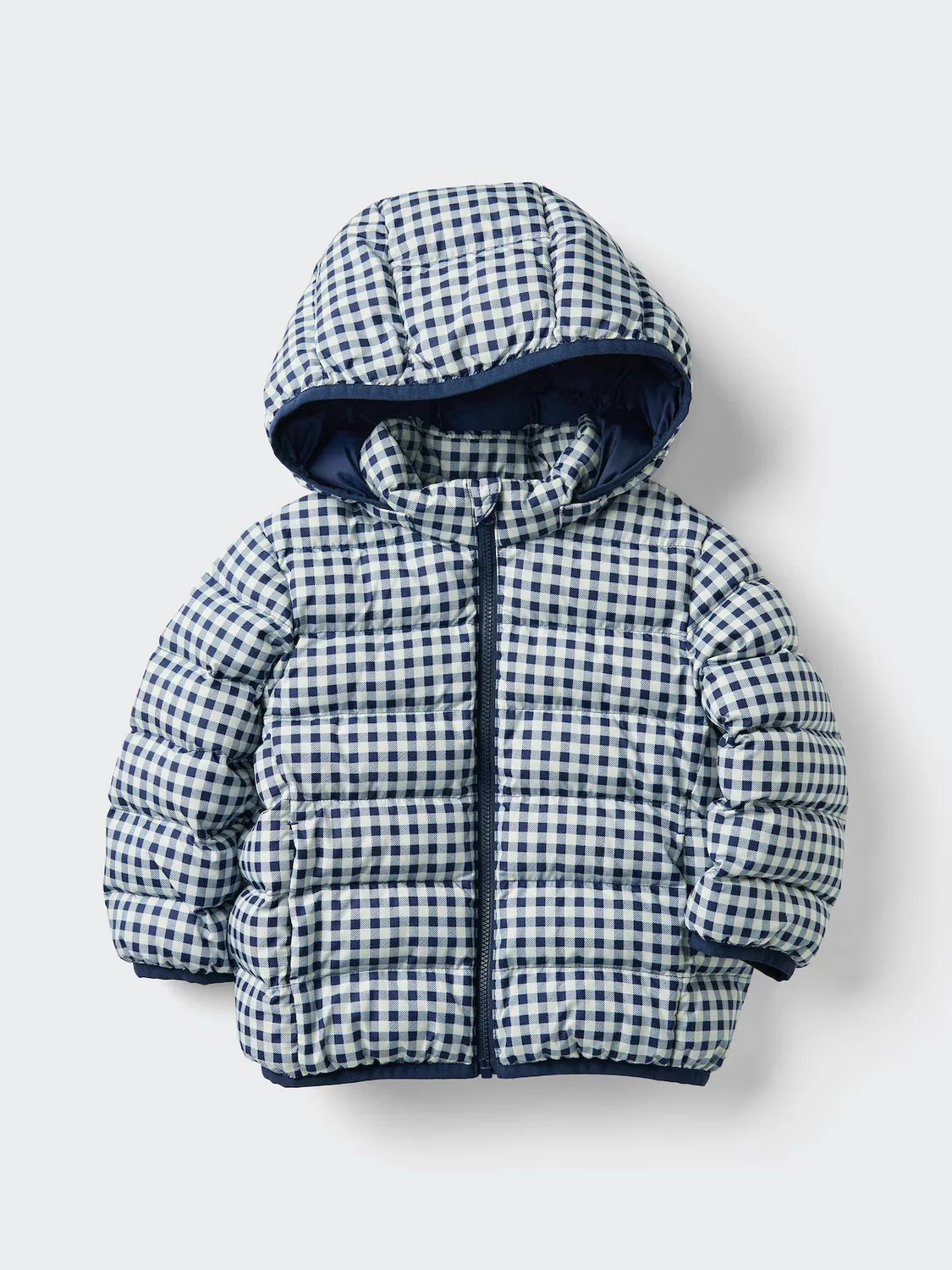 Парка Pufftech Uniqlo, для повседневной носки, кремовый