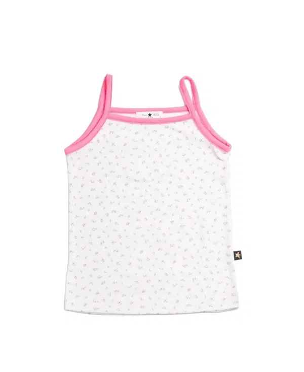Детский топ для девочек с цветочным принтом Olivia Flower Petite Hailey, розовый