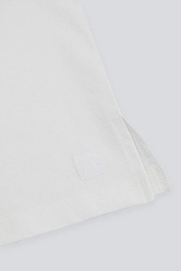 Детская футболка хлопковая Babokah, White — фото 2