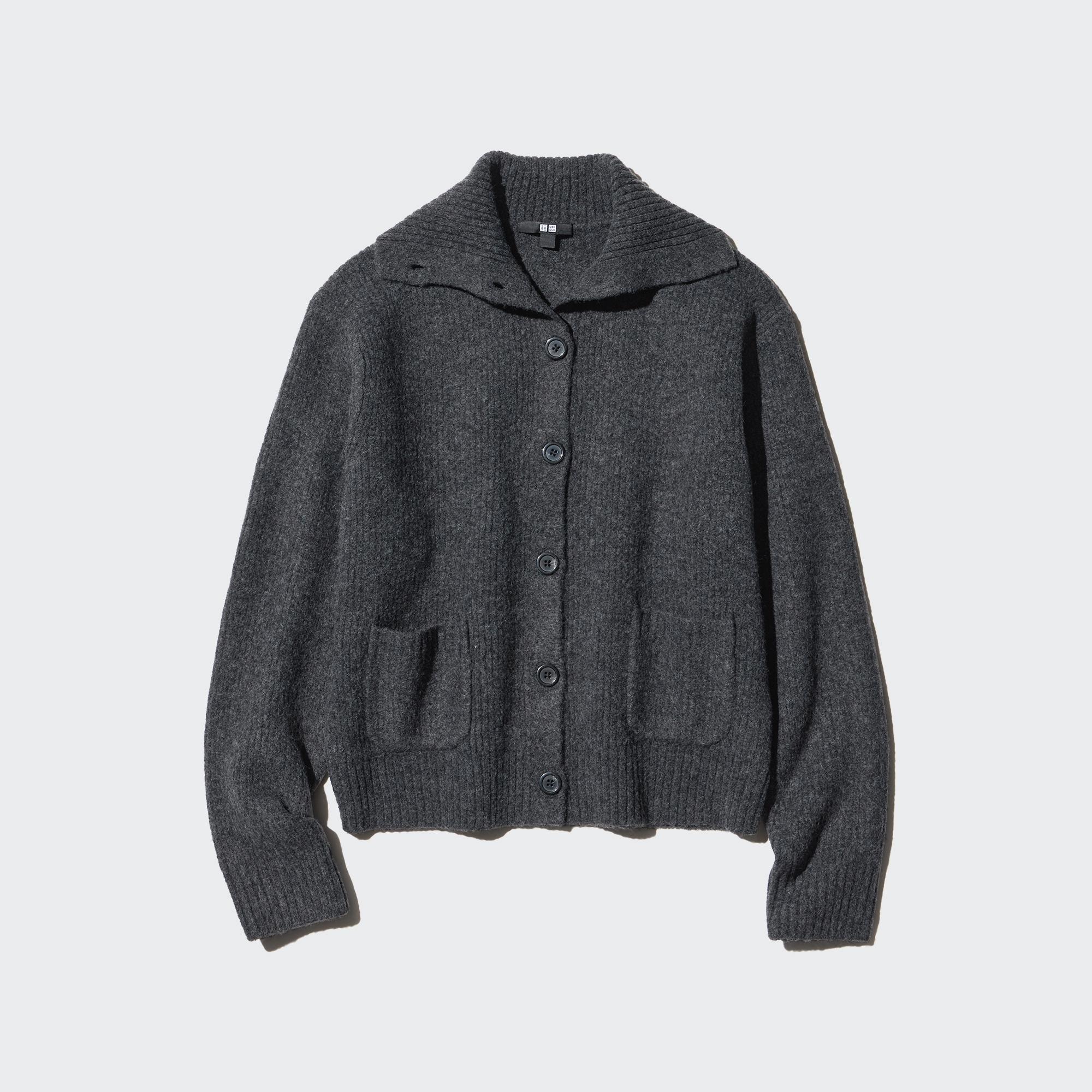 

Кофта из трикотажной пряжи Uniqlo, серый
