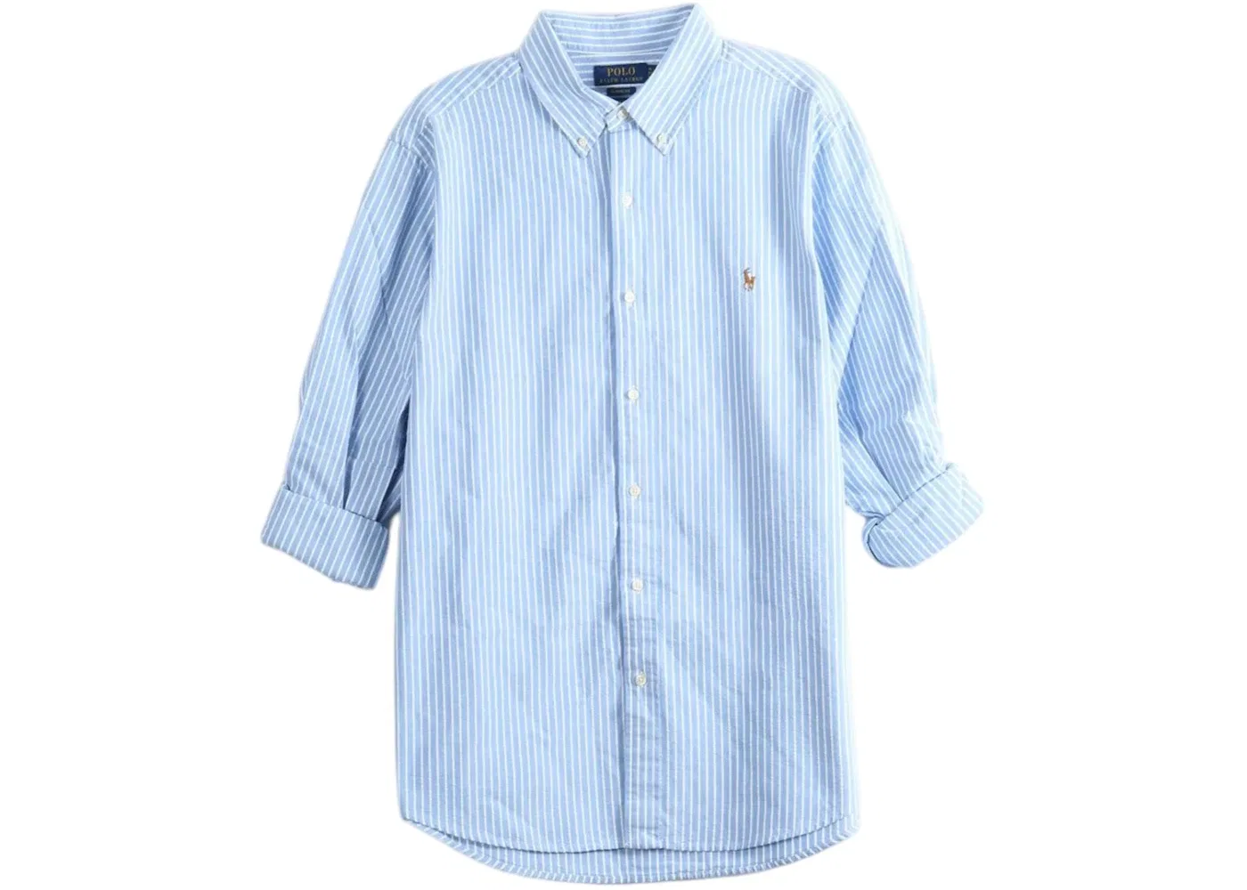 Мужская рубашка с длинным рукавом Polo Ralph Lauren, Bsr Blue/White