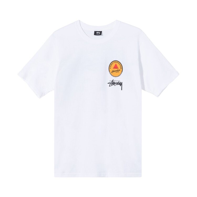 

Футболка Stussy x Martine Rose World Tour Collection T-Shirt 'White', белый