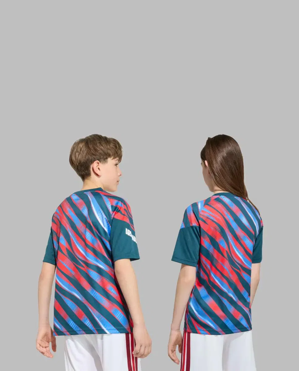 Детская предматчевая футболка для мальчиков Arsenal FC 2026/2027 adidas, Verde — фото 2