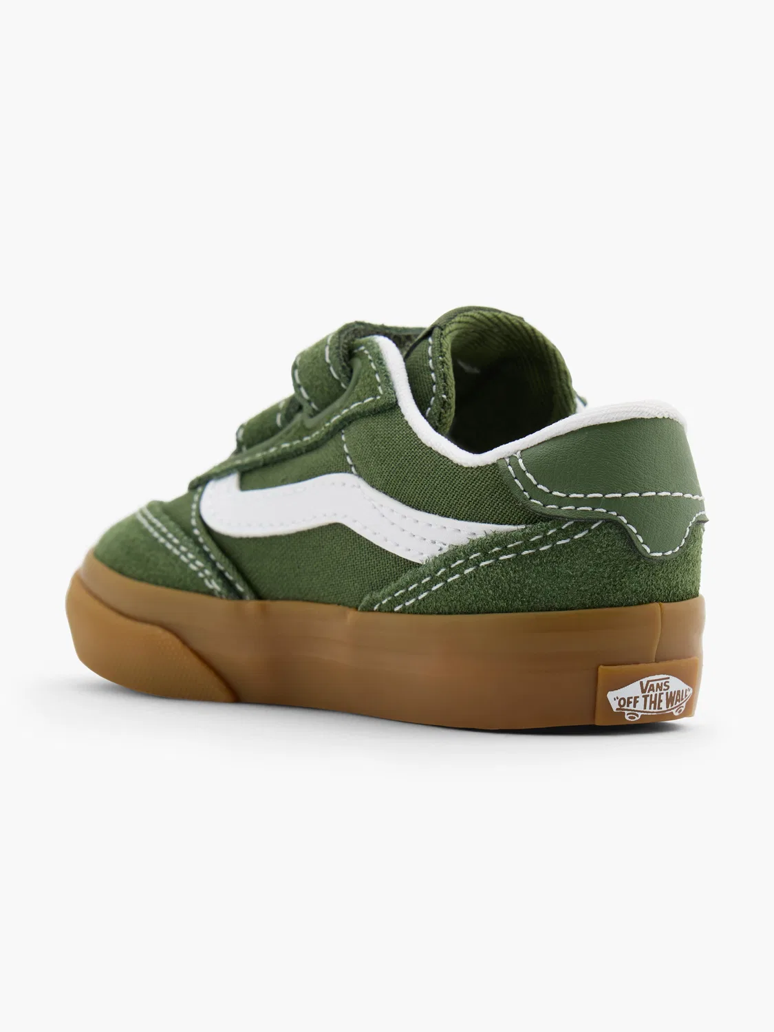 Детские кроссовки для мальчиков Brooklyn LS V Vans, цвет Olive — фото 3