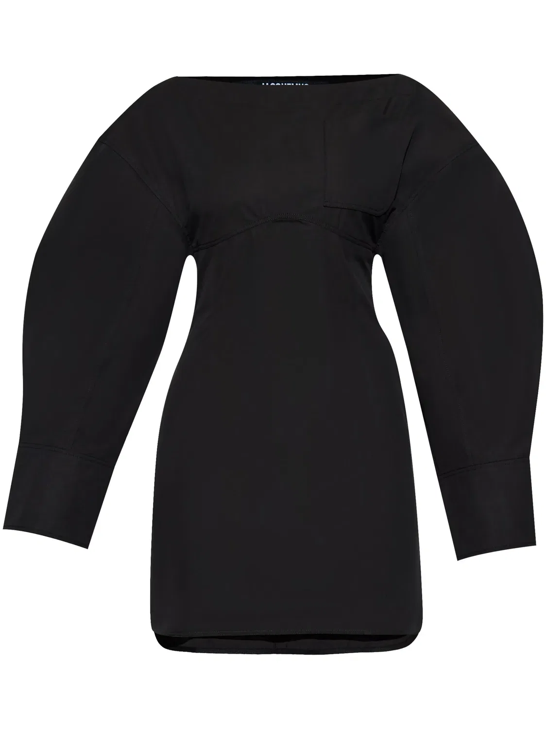 Платье La Robe Chemise Casaco Jacquemus, черный