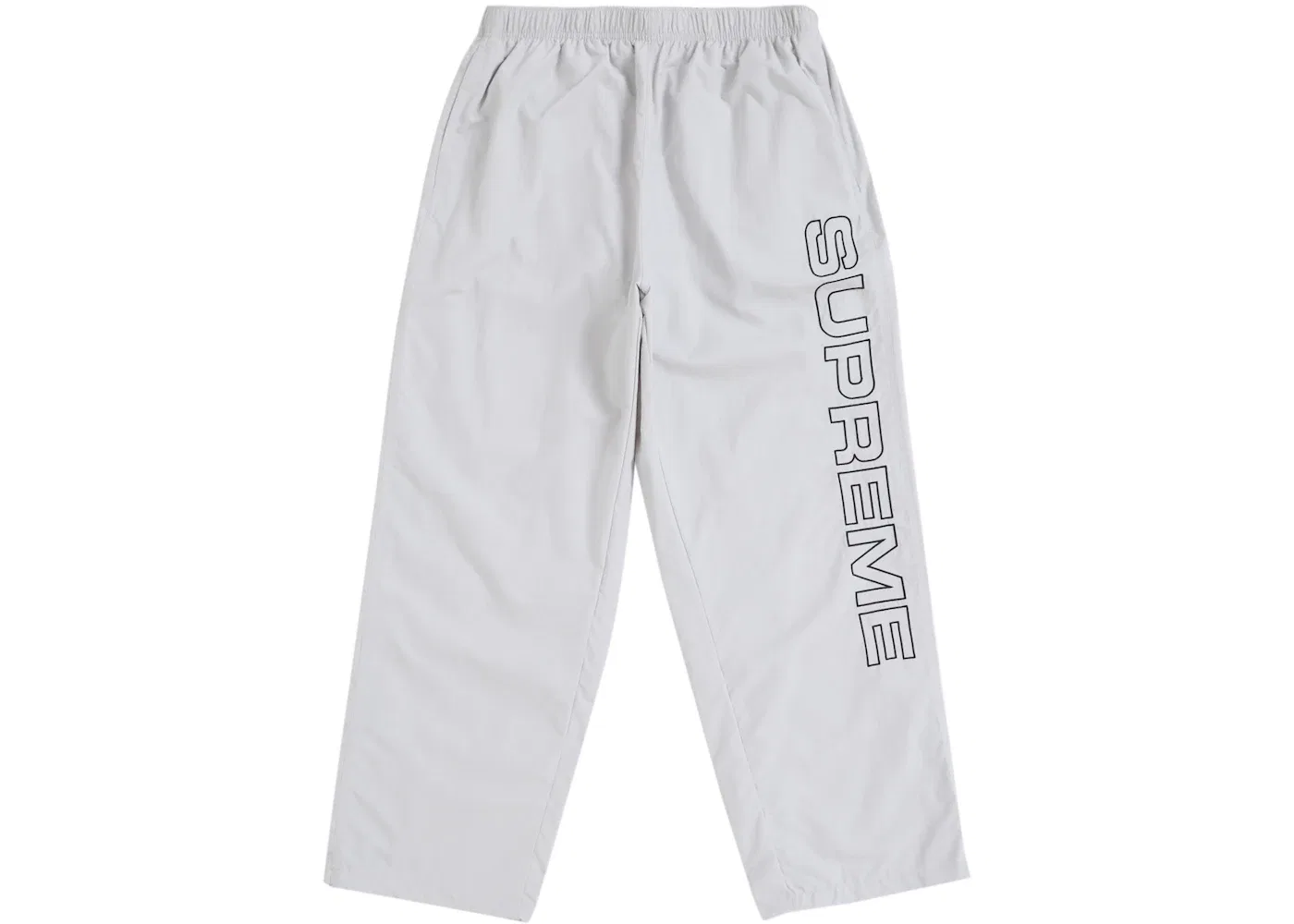 Мужские спортивные штаны с вышивкой Supreme Spellout Embroidery, Серый