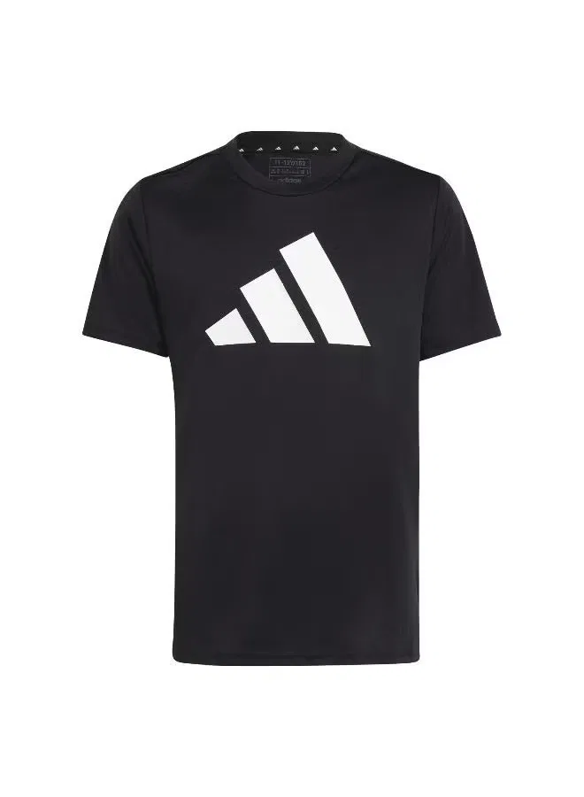 Футболка с логотипом тренировочная Adidas, черный — фото 2