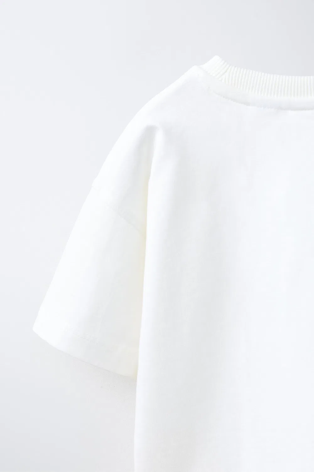 Прорезиненная футболка с динозавром ZARA, White — фото 4