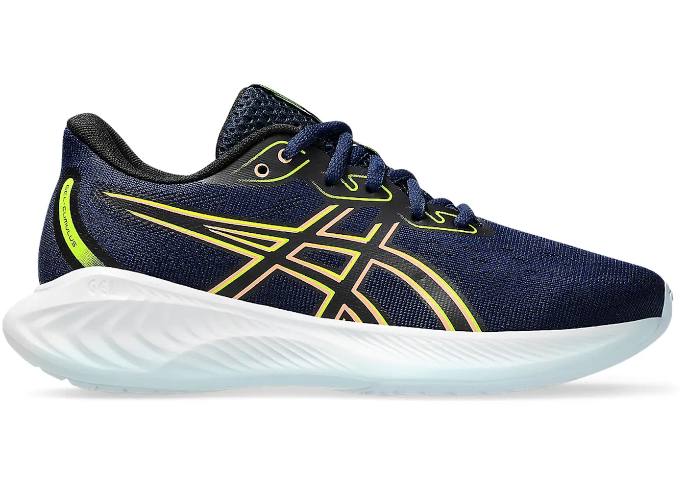 Детские кроссовки для бега Blue Expanse Bright Sunstone ASICS Gel-Cumulus 26, Blue Expanse/Bright Sunstone