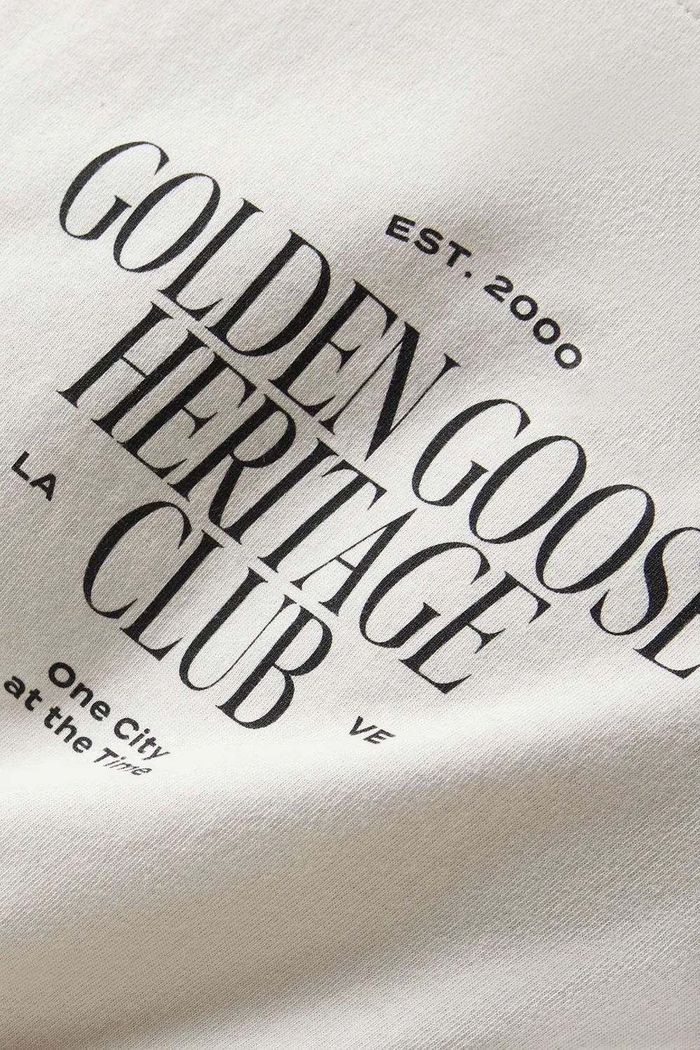 Футболка с логотипом Logo T-shirt GOLDEN GOOSE — фото 4
