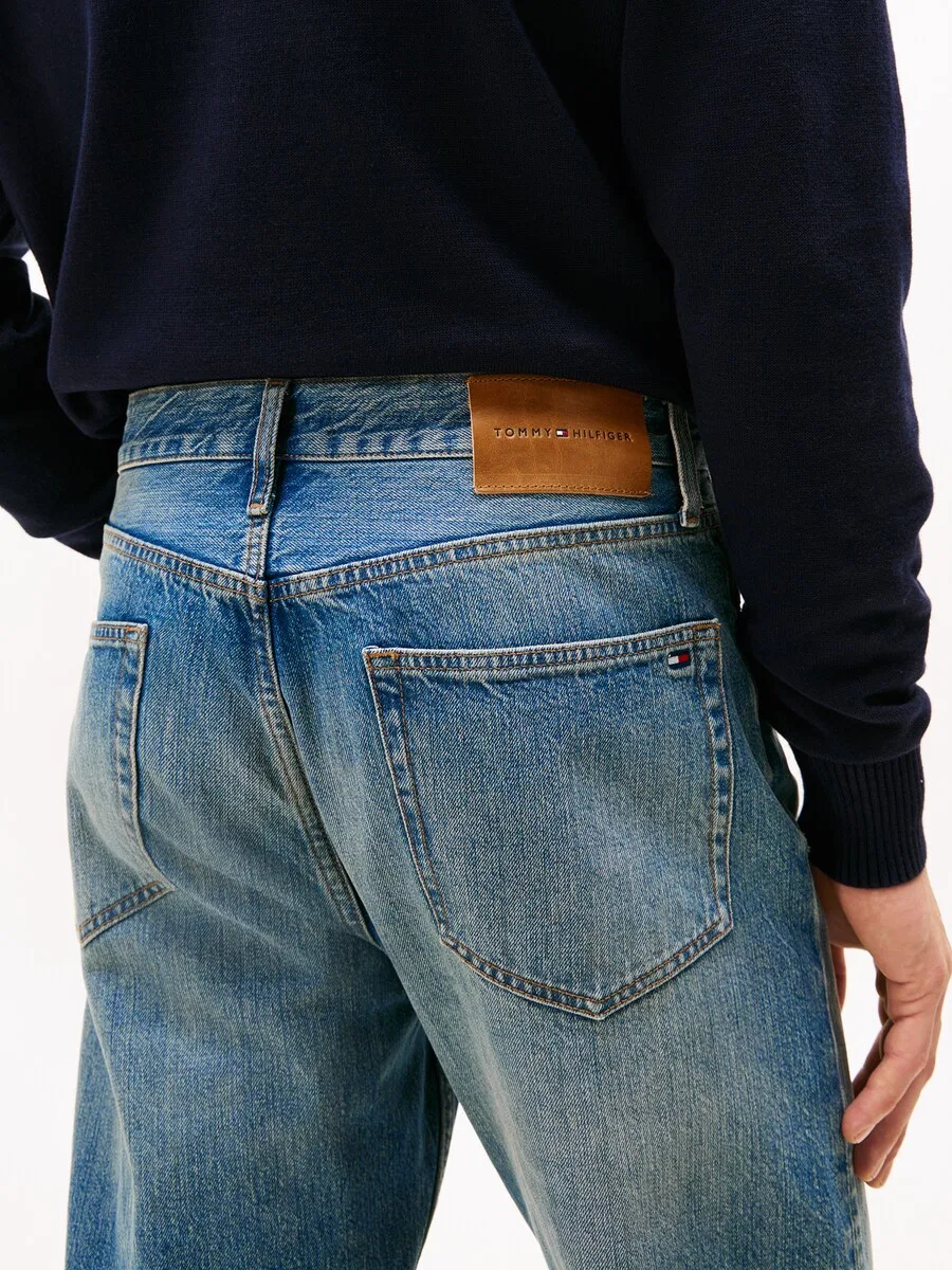 Джинсы TOMMY HILFIGER Regular Jeans 'Dover Whiskered' синего цвета — фото 2
