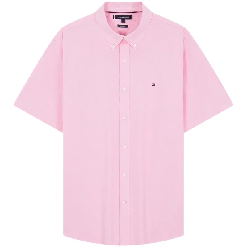 Мужская рубашка с воротником Tommy Hilfiger, Pink TOR