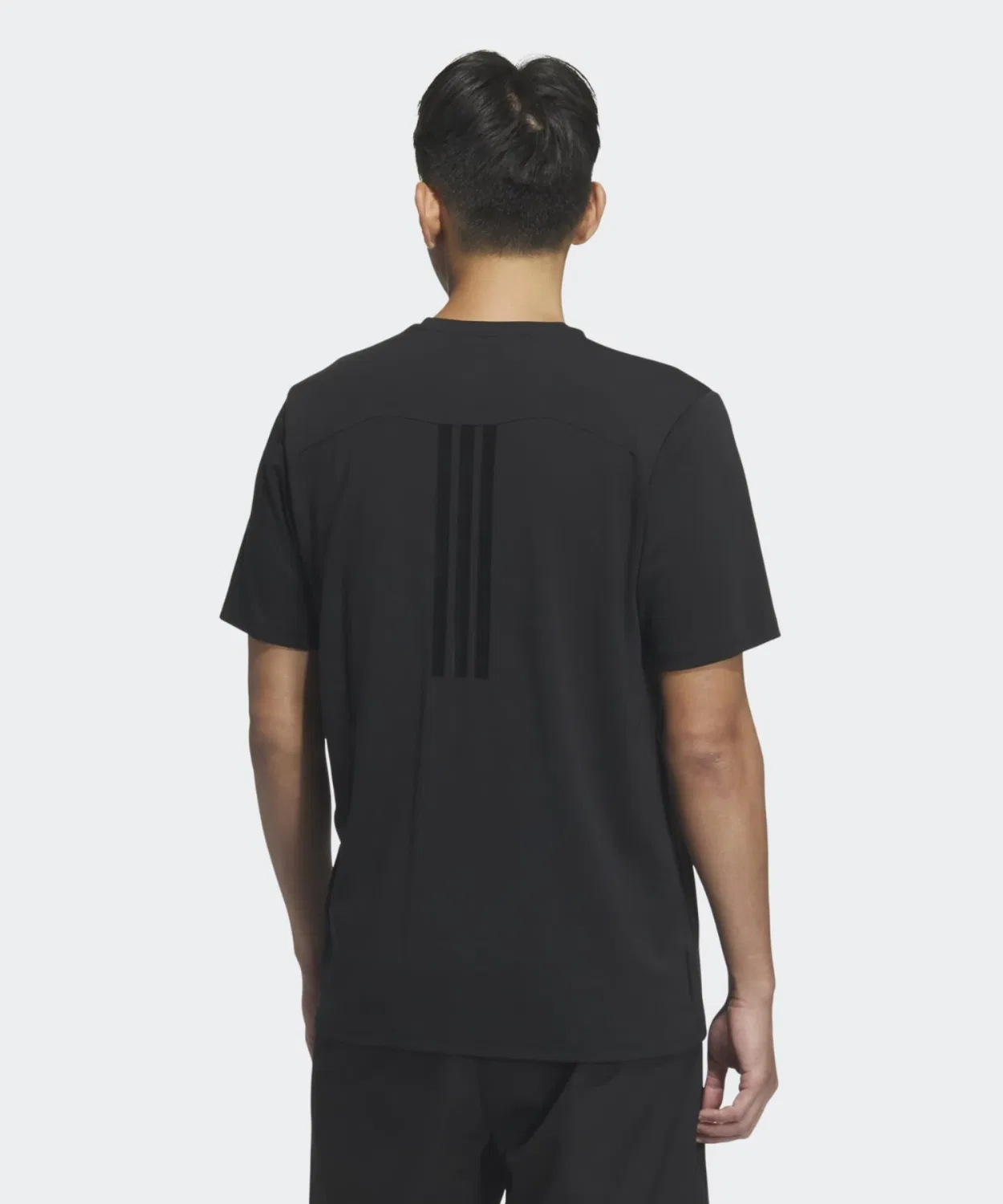 Мужская футболка с коротким рукавом Regular Fit Double Knit Premium Active Adidas, Black — фото 2