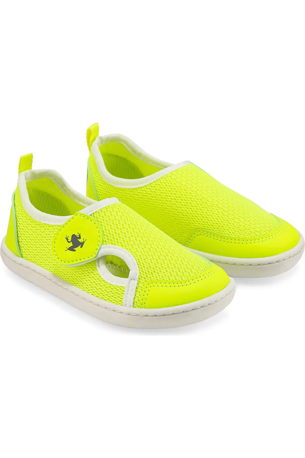 Детские кроссовки barefoot на липучке Multi Mix Hopfrög Kids, Neon Mix