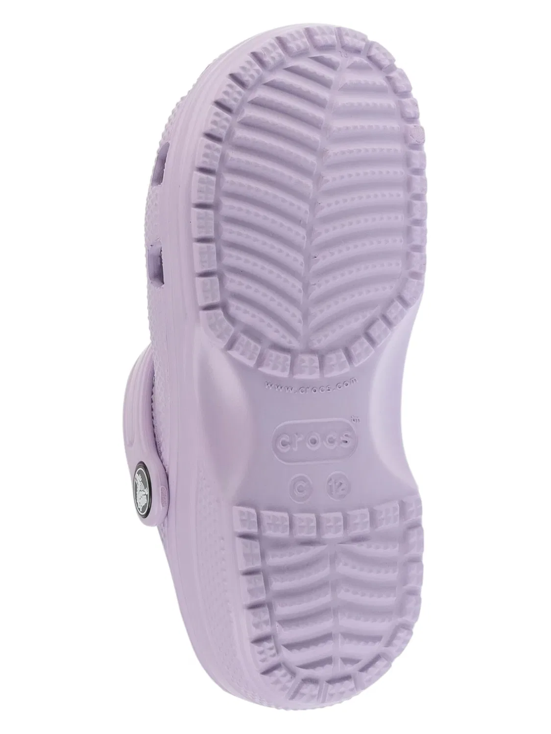 Детские сандалии Crocs Classic Clog Kids фиолетового цвета — фото 3