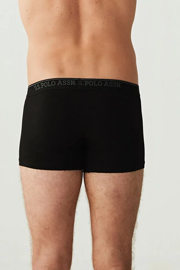 Мужские хлопковые боксеры 3-шт U.S. Polo Assn., Black — фото 4