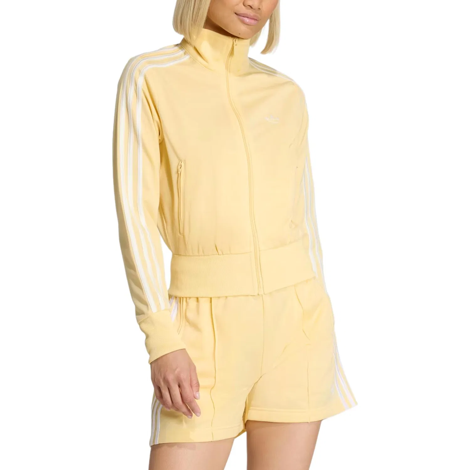 Женская куртка с длинным рукавом Firebird FW25, Adidas Originals, Orange/Ecru — фото 3