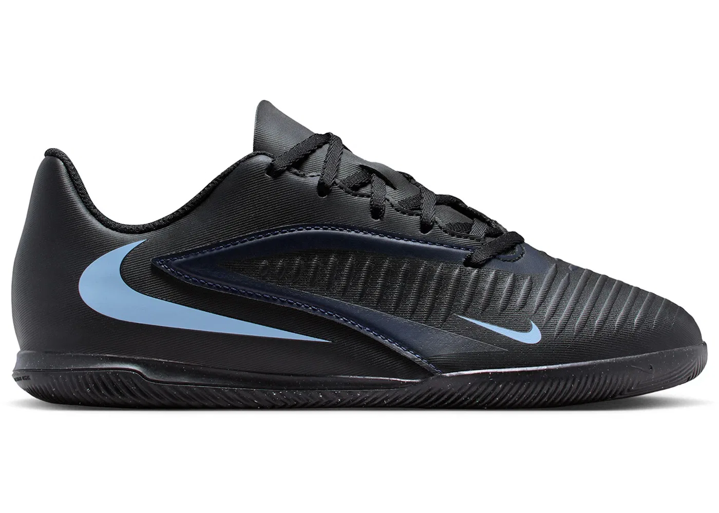 Детские кроссовки для футзала Nike Phantom 6 Low Club IC Shadow Pack Nike, Black/Black