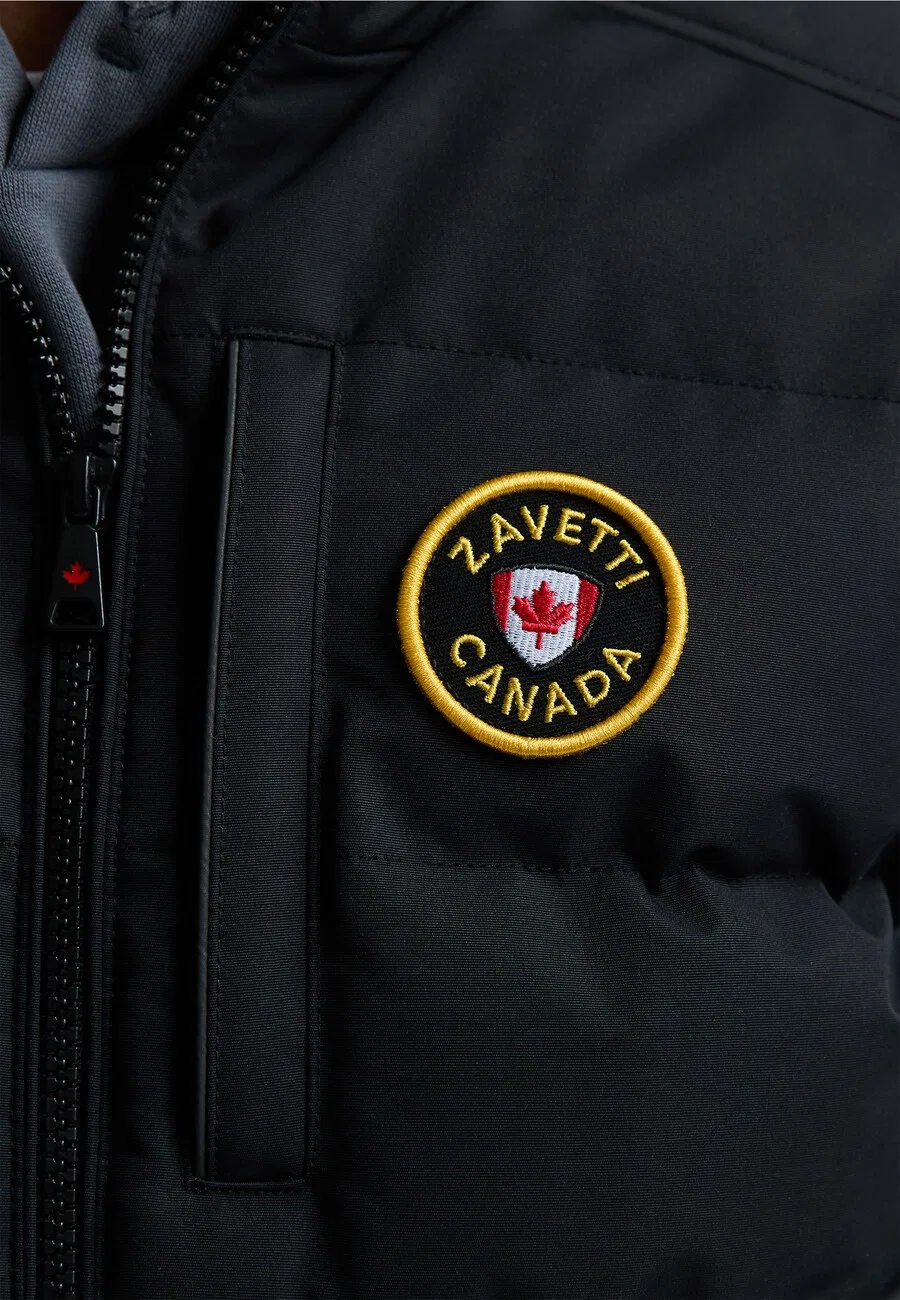 Жилет Zavetti Canada 'Oshawa' черного цвета — фото 3