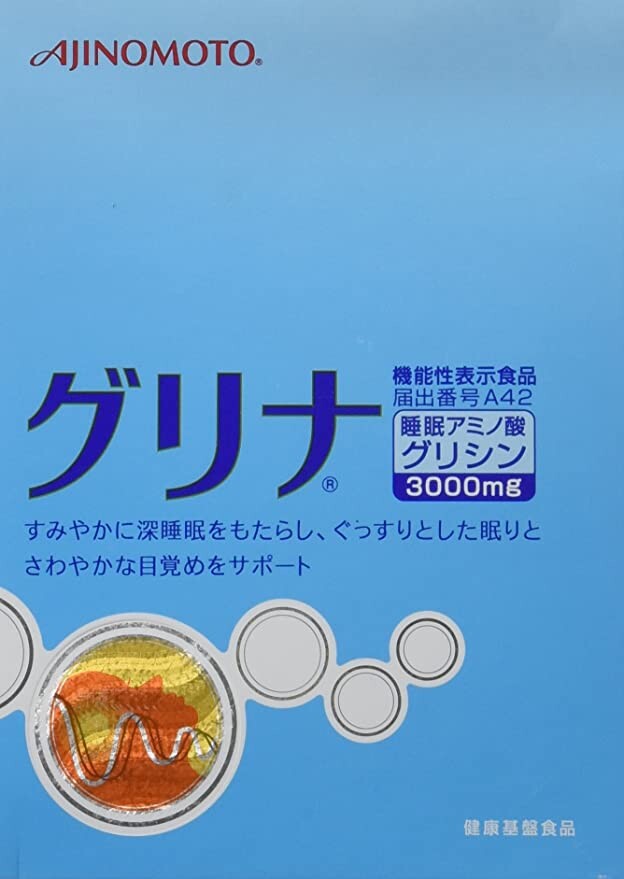 

Добавка с глицином Ajinomoto Gleaner, 30 капсул