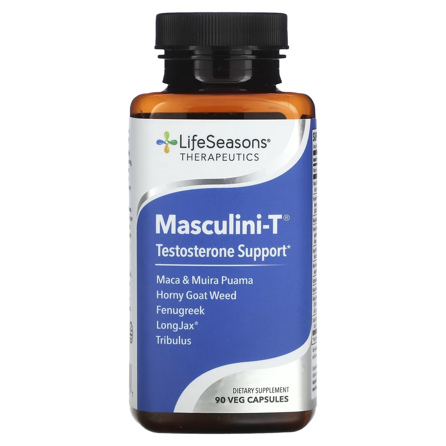 

Тестостероновая Поддержка LifeSeasons Masculini-T, 90 вегетарианских капсул
