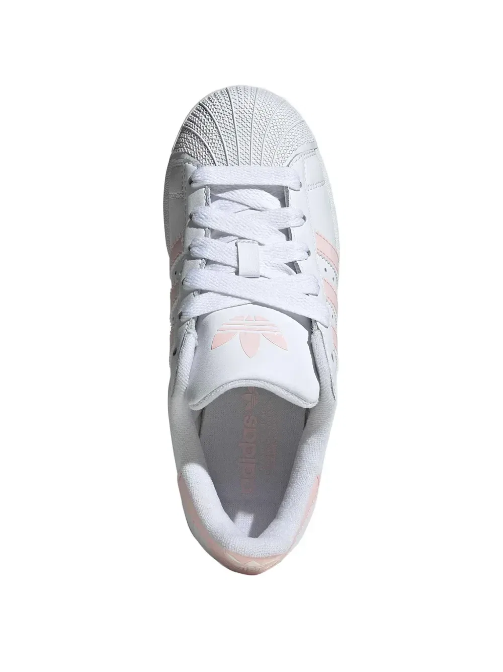 Низкие кеды Superstar с полосками Adidas Kids, белый — фото 4
