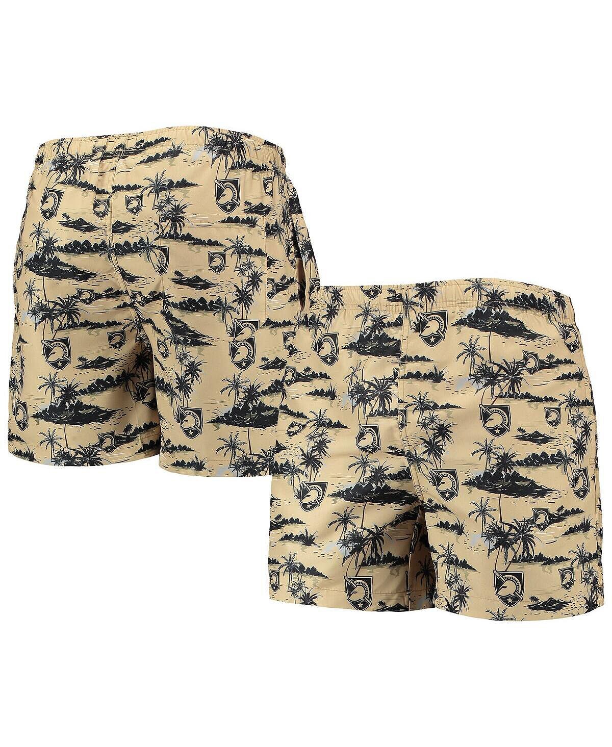 

Мужские золотые плавки army black knights island palm palm FOCO